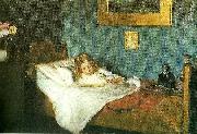 Michael Ancher en rekonvalescent Spain oil painting artist